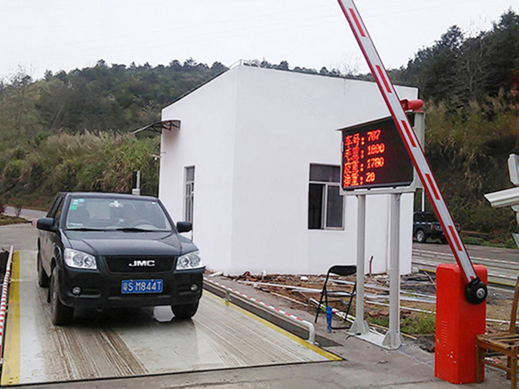 垃圾場專用地磅、無人值守智能化電子汽車衡